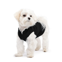 Goldpaw Stretch Fleece Hundepullover in black schwarz Größe 6