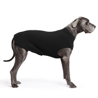 Goldpaw Stretch Fleece Hundepullover in black schwarz Größe 12