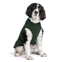 Goldpaw Stretch Fleece Hundepullover in hunter green dunkelgrün Größe 10