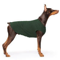 Goldpaw Stretch Fleece Hundepullover in hunter green dunkelgrün Größe 12