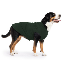 Goldpaw Stretch Fleece Hundepullover in hunter green dunkelgrün Größe 12