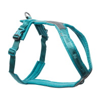 Non-stop dogwear Line 5.0 Brustgeschirr Hundegeschirr in teal petrol 7