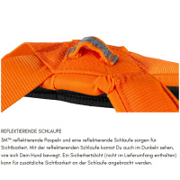 Non-stop dogwear Zuggeschirr Laufgeschirr Sportgeschirr Freemotion 5.0 teal petrol Größe 5