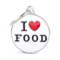 MyFamily Hundemarke Anh&auml;nger kleiner Kreis I LOVE...
