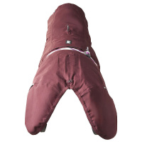 Hurtta Mudventure Coat ECO Regenmantel in eggplant aubergine 40