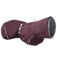 Hurtta Mudventure Coat ECO Regenmantel in eggplant aubergine 55