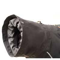 Hurtta Mudventure Coat ECO Regenmantel in blackberry grau 45