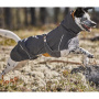 Hurtta Mudventure Coat Regenmantel für Hunde Blackberry grau 55