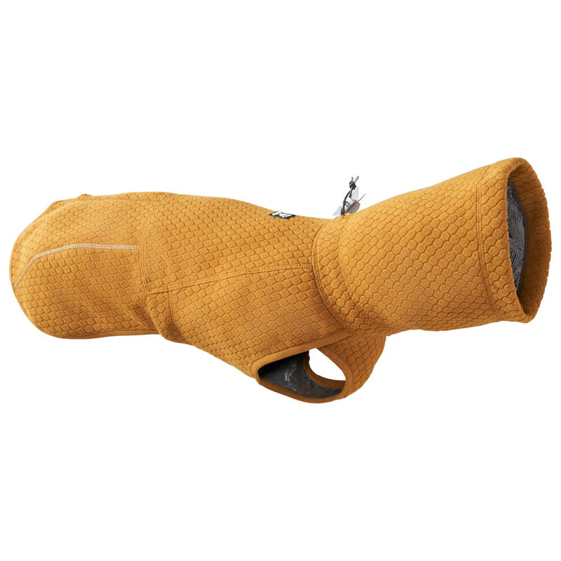 Hurtta Warming Midlayer – wärmender Hundepullover 60 ocker desert gold