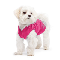 Goldpaw Stretch Fleece Hundepullover in fuchsia pink Größe 28