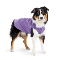 Goldpaw Stretch Fleece Hundepullover in lavendel Größe 12