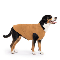 Goldpaw Stretch Fleece Hundepullover in chipmunk braun  Größe 12