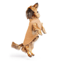 Goldpaw Stretch Fleece Hundepullover in chipmunk braun  Größe 26