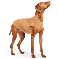 Goldpaw Stretch Fleece Hundepullover in chipmunk braun  Größe 26