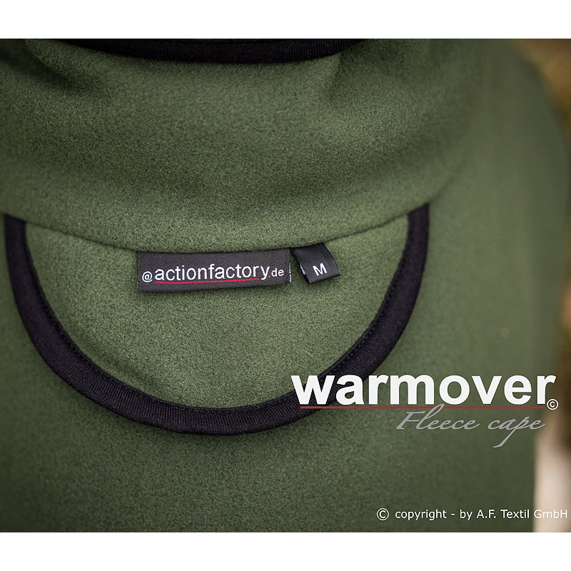 Warmover Cape Pullover für mitelgroße Hunde camouflage XL