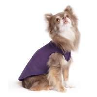 Goldpaw Stretch Fleece Hundepullover in Huckleberry lila violett Größe 18
