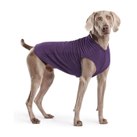 Goldpaw Stretch Fleece Hundepullover in Huckleberry lila violett Größe 28