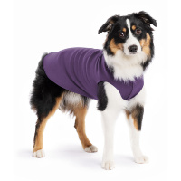 Goldpaw Stretch Fleece Hundepullover in Huckleberry lila violett Größe 30