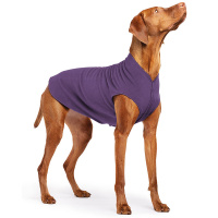 Goldpaw Stretch Fleece Hundepullover in Huckleberry lila violett Größe 30