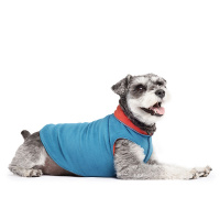 Goldpaw Double Stretch Fleece Hundepullover Wendepullover in petrol paprika rot Größe 14