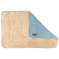 Scruffs Cosy wärmende Kuscheldecke blau - azul
