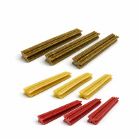 PITUPITA Zahnstick Kaustangen 17cm vegetarisch 3 Stück Kartoffeln