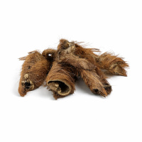 Hirschhaut mit Fell für Hunde 400g