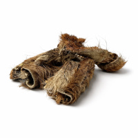 Hirschhaut mit Fell für Hunde 800g
