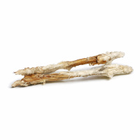 Kaninchenhaut Stangen mit Fell für Hunde 500g