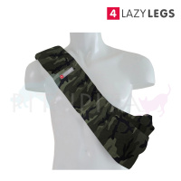 4LazyLegs Tragetasche Tragetuch aus Baumwolle in zwei Größen Army Camouflage XS Hunde bis 7kg