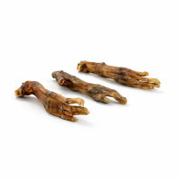 Kaninchenpfoten ohne Fell für Hunde