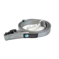 AnnyX Leine Run FUN Laufleine Trekkingleine grau