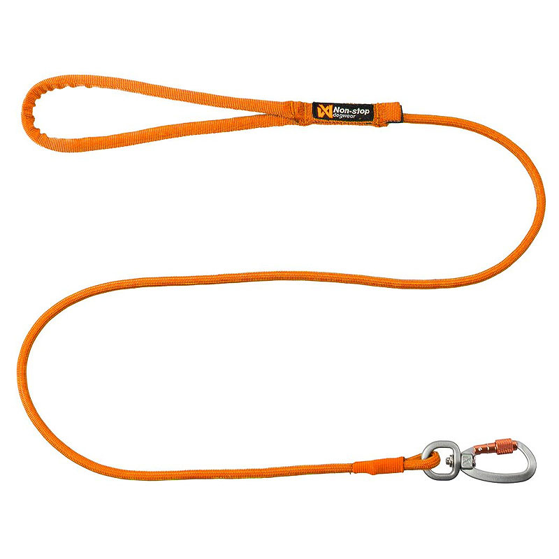 Non-stop dogwear runde Trekking Leine in orange