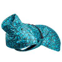 Rukka Pets gefütterter Regenmantel Regenjacke Hayton Warm in aqua blau 35