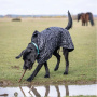 Rukka Pets gefütterter Regenmantel Regenjacke Hayton Warm in schwarz