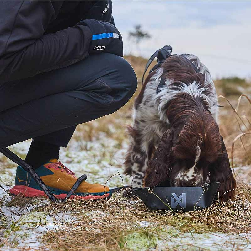 Non-stop Dogwear Trekking Bowl Futternapf Wassernapf in schwarz S