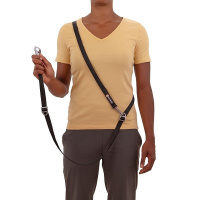 Ruffwear Switchbak verstellbare Leine Basalt Gray Grau