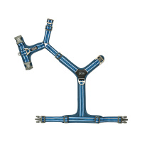 Dog Copenhagen Walk Harness Air Geschirr Ocean blau V3 XL