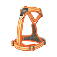 Dog Copenhagen Walk Harness Air Geschirr Orange Sun V3 M
