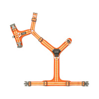 Dog Copenhagen Walk Harness Air Geschirr Orange Sun V3 L