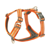 Dog Copenhagen Walk Harness Air Geschirr Orange Sun V3 XL