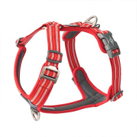 Dog Copenhagen Walk Harness Air Geschirr Classic rot V3 L