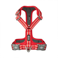 Dog Copenhagen Walk Harness Air Geschirr Classic rot V3 L