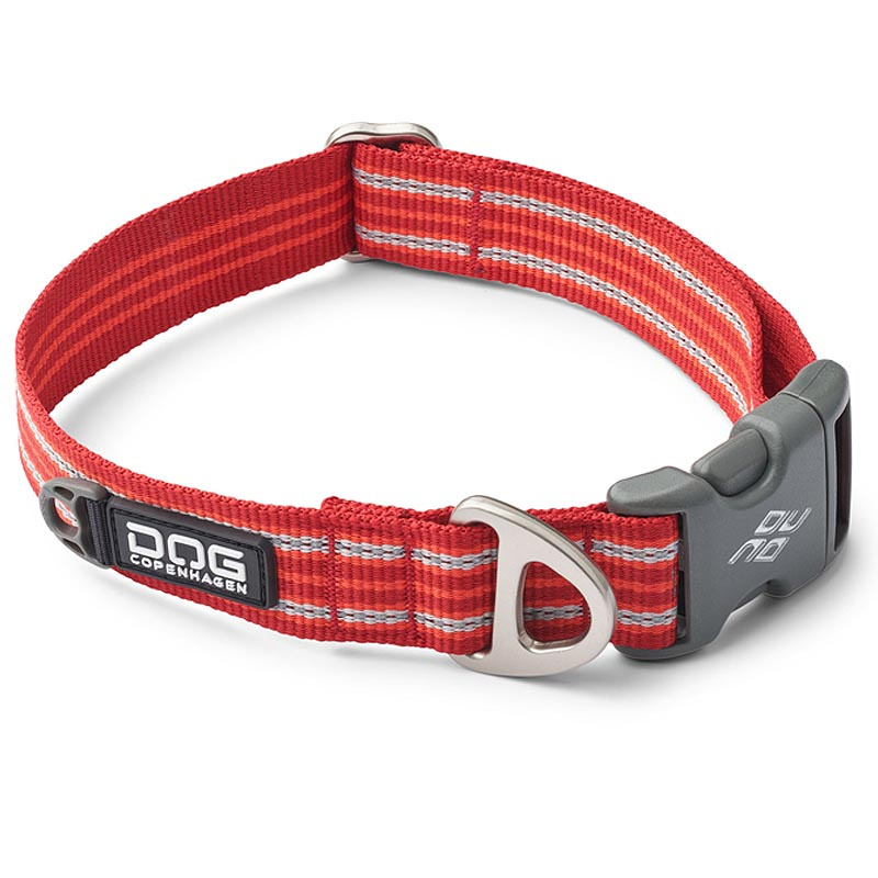 Dog Copenhagen Halsband Urban Style V3  Classic Red rot L