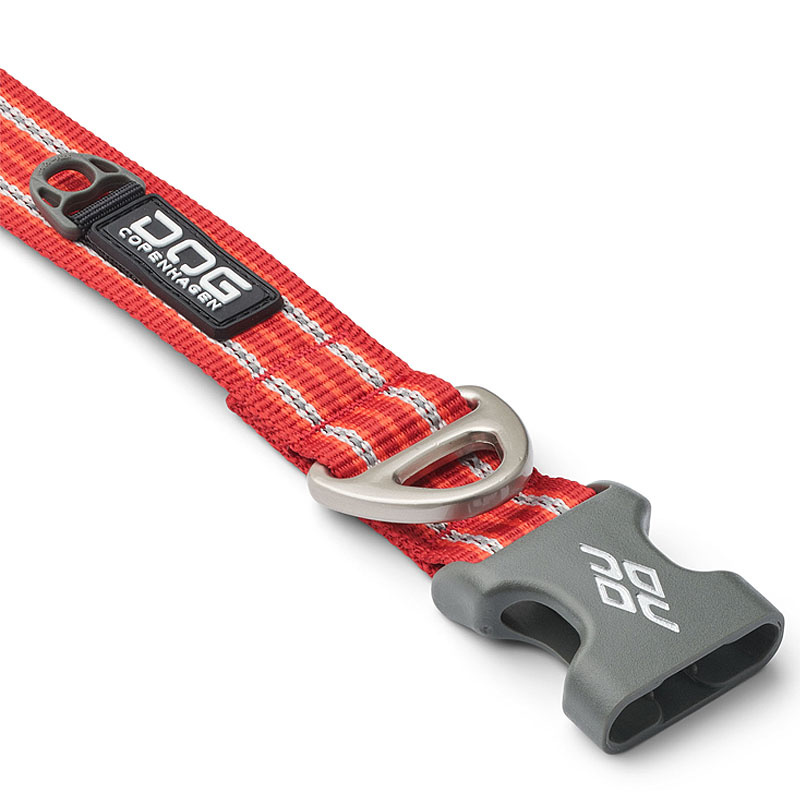 Dog Copenhagen Halsband Urban Style V3  Classic Red rot L