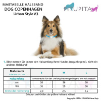 Dog Copenhagen Halsband Urban Style V3  Hunting Green grün M