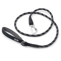 Dog Copenhagen Leine rund Führleine Urban Rope V3 Gesamtübersicht Black schwarz S