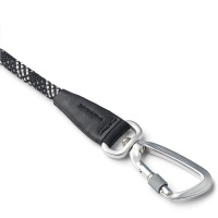Dog Copenhagen Leine rund Führleine Urban Rope V3 Gesamtübersicht Black schwarz S