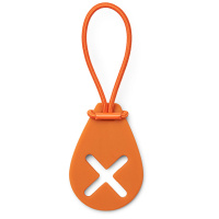 Dog Copenhagen Kotbeutelhalter für Führleinen Orange Sun orange