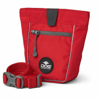 Dog Copenhagen Futterbeutel Treat Bag Go Explore Classic Red rot